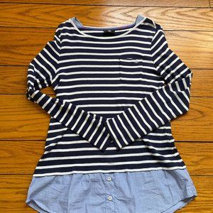 Bogner breton stripe shirt